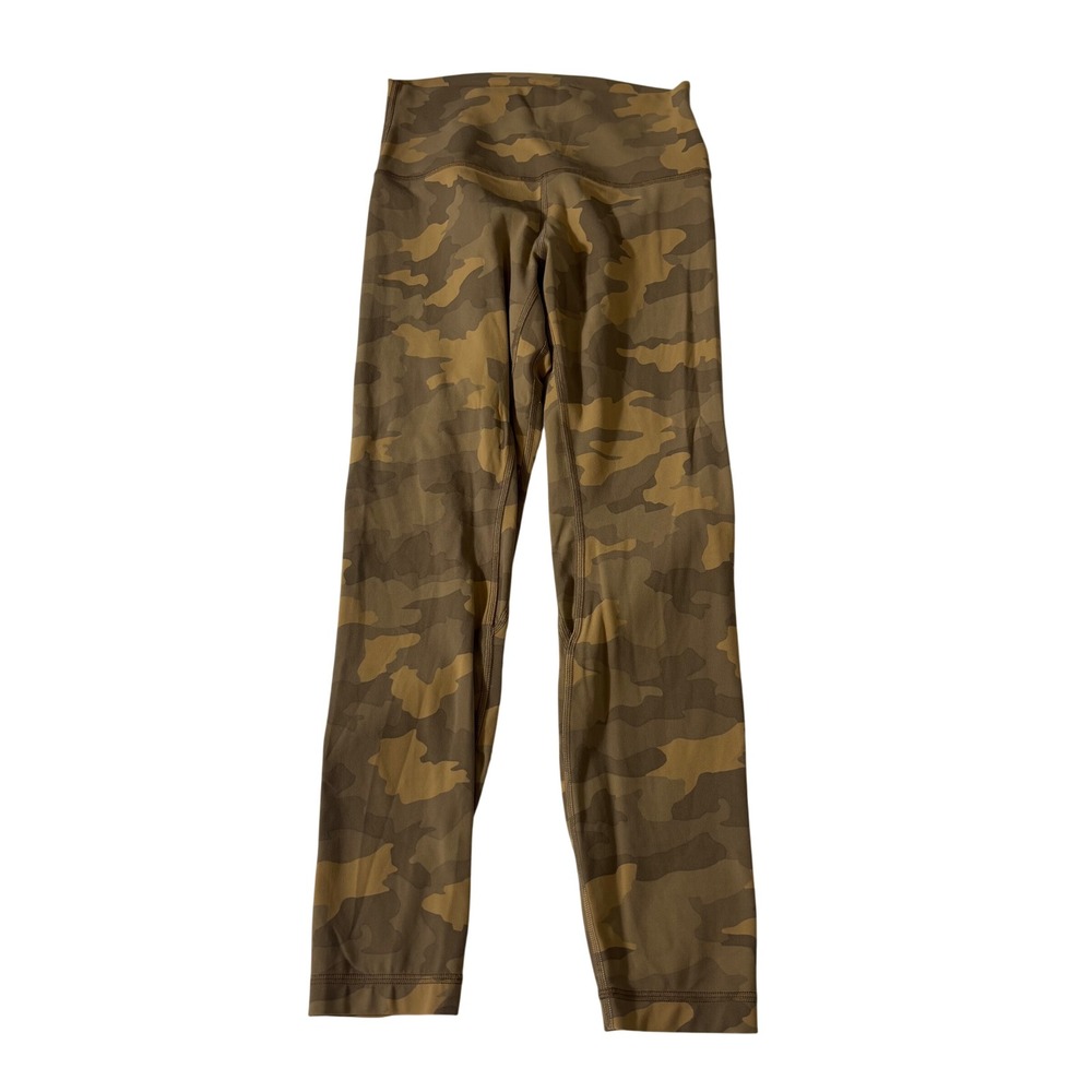 Lululemon Align High-Rise Pant 25 Heritage 365 Camo Beige Multi Size 6 LW5DMTS